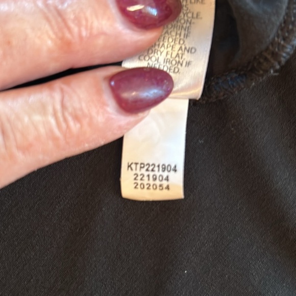 3/$25 J Jill Wearever Collection V Neck 3/4 Sleeve Black Casual Top. Size 2X - Picture 8 of 12